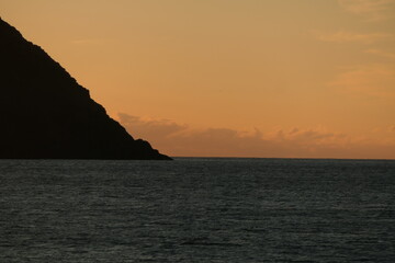 Sunset on the Irish Atlantic coast