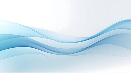 Obraz premium Abstract blue wave design for backgrounds or graphic elements.