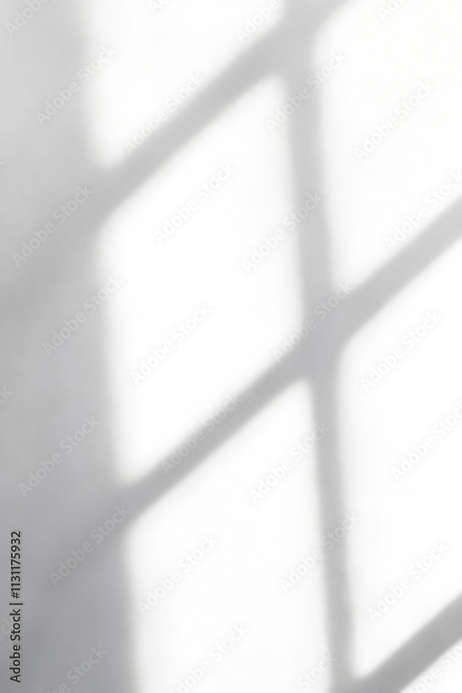Poster soft light and shadow effects interact on a surface, creating a serene and calming visual representa