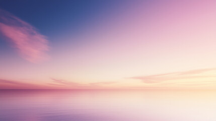 Naklejka premium beautiful pink sky and sea at twilight moment for wallpaper