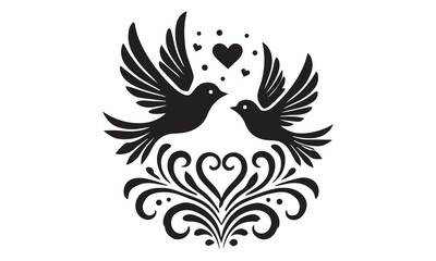 Obraz premium Happy Valentines Day typography vector illustration. Romantic Template design for celebrating valentine's Day on 14 February. Wallpaper, flyer, poster, sticker, banner, card, T-shart.