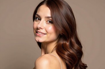 Fototapeta premium color of the year 2025 Mocha Mousse