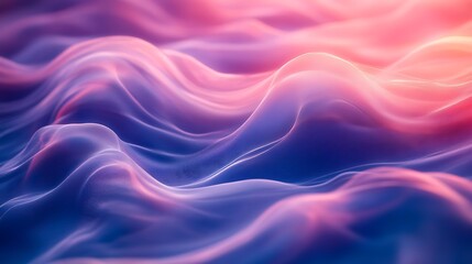 Fototapeta premium Cosmic waves radiate vibrant colors across surreal abstract dreamscapes