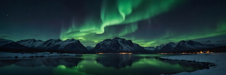aurora night sky and clouds