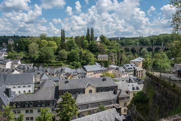 Stadtteil Pfaffenthal in Luxemburg