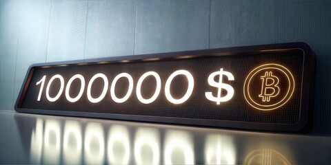 bitcoin hit 1 million usd