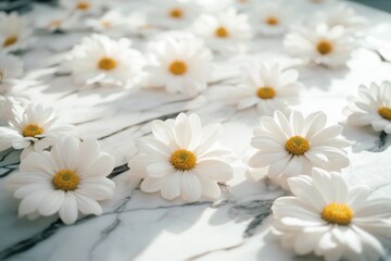 Obraz premium White Flower Garland