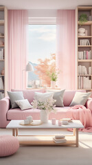 Fototapeta premium Modern living room 