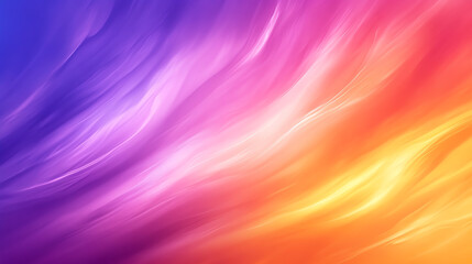 Fototapeta premium Vibrant abstract swirl with blended colors in purple, pink, orange, and blue tones.