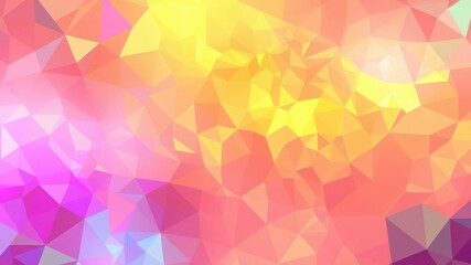 Fototapeta premium A vibrant and futuristic space abstract polygonal background with geometric shapes and neon colors, space, neon