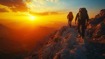 Fototapeta premium 68 Illustrate outdoor activities and adventure sports with visuals that capture adrenaline-pumping moments, extreme sports, and the exhilaration of outdoor recreation and exploration