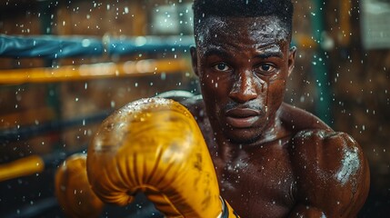High-intensity boxing training