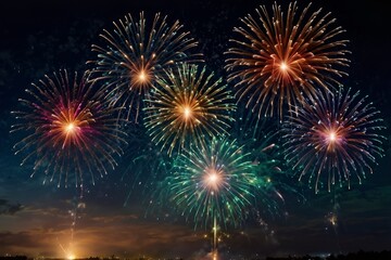 Fototapeta premium Fireworks Display