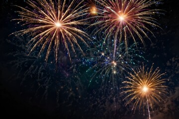 Fototapeta premium Fireworks Display