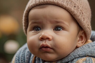portrait of a baby