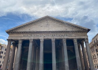 Obraz premium Pantheon in Rome, Italy 