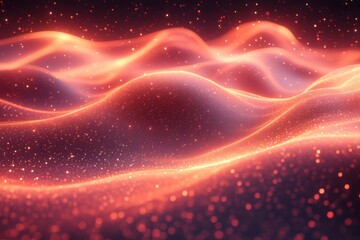 Obraz premium 3D visualization that creates a sense of immersion in the depths of virtual reality.