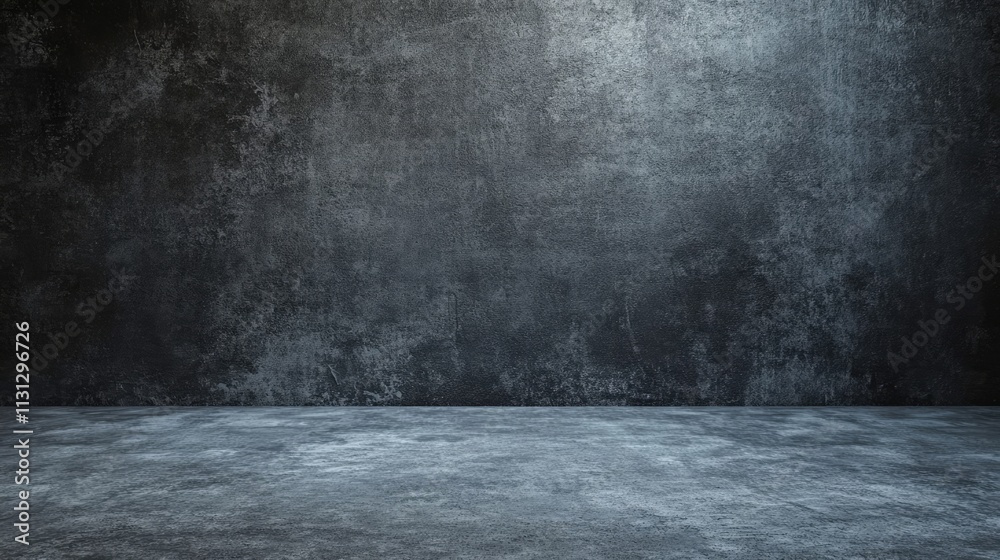 Poster concrete wall background with textured surface ideal for artistic presentations and industrial theme