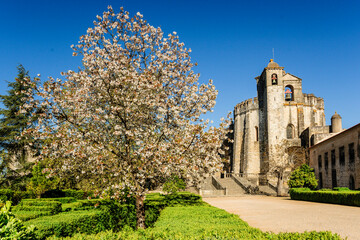church of the convent of Christ, year 1162, Tomar, Santarem district, Medio Tejo, central region,...