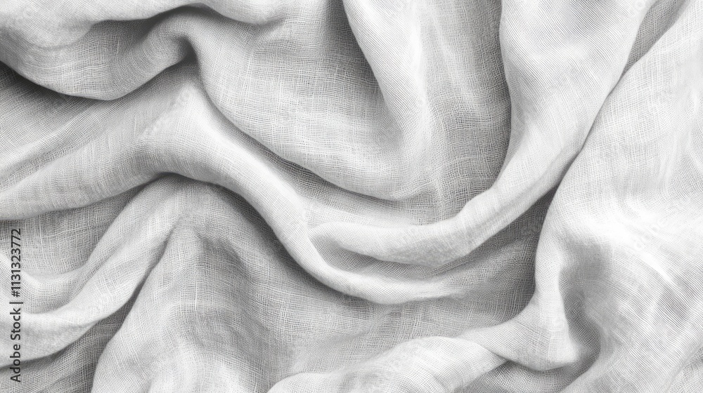 Poster light gray melange fabric texture with soft draping and subtle variations suitable for backgrounds a