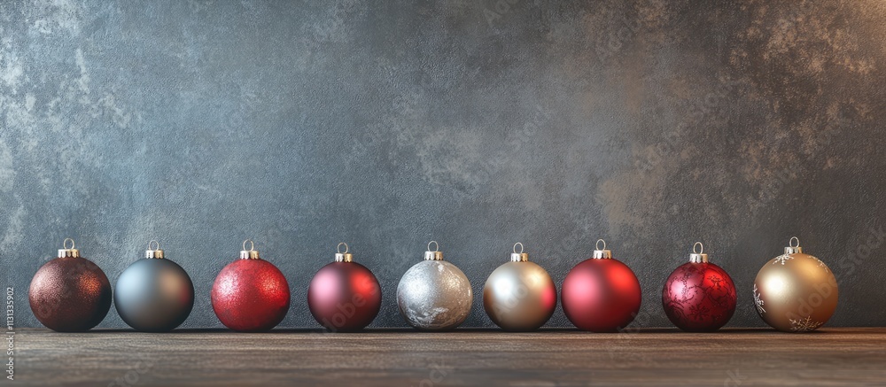Poster coffee on heart holder with marble background blank paper and holiday decorations featuring festive 