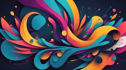 Obraz premium baground of design abstract vector for you