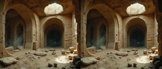 3D SBS Side By Side Stereoscopic Image