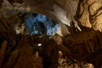 The immense Frasassi caves in Italy, a world heritage site seen in 2024