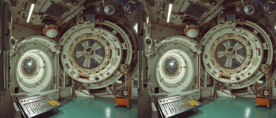 3D SBS Side By Side Stereoscopic Image