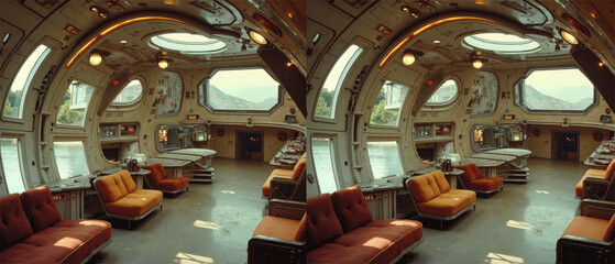 3D SBS Side By Side Stereoscopic Image