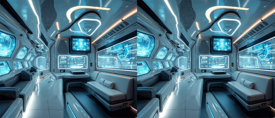 3D SBS Side By Side Stereoscopic Image