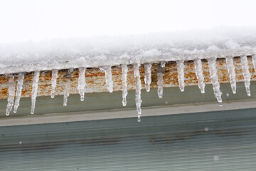 winter icicles