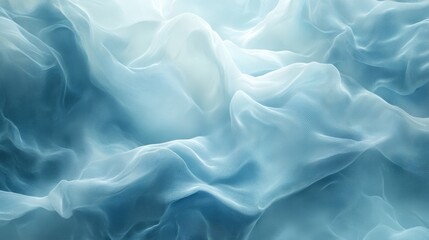 Obraz premium Abstract wallpaper with a soft gradient and fluid textures, designed to create a calming atmosphere