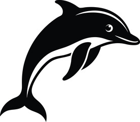 Obraz premium Dolphin High Quality Marine Life Illustrations and Graphics for Creative Projects
