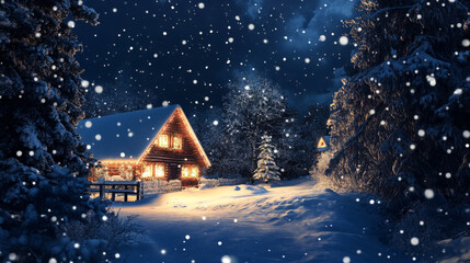 Naklejka premium Celebrate Christmas festival decoration in december. Christmas celebration atmosphere. x mas backgroud with copyspace for text