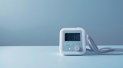 Futuristic Audio Player. Digital Communication and Entertainment concept