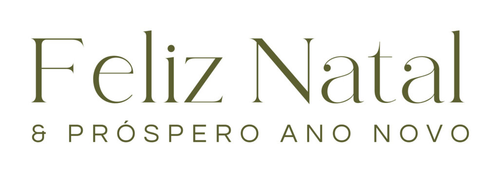 "Feliz Natal" black calligraphy portuguese text on transparent background. Feliz Natal e pr&oacute;spero ano novo texto escrito com fundo transparente