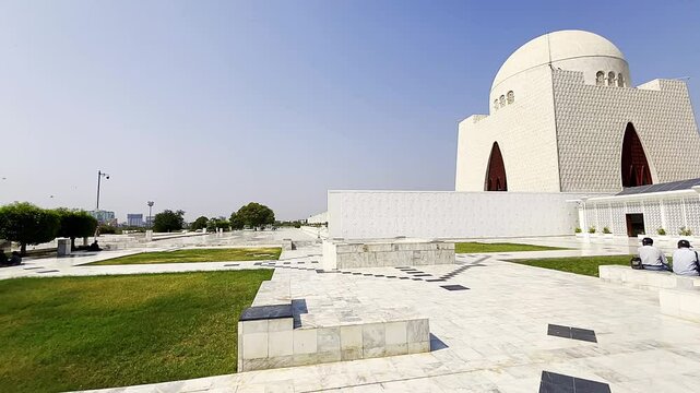 Founder of Pakistan Quaid e Azam Mizar and Park in Karachi