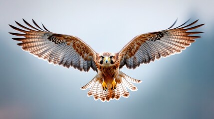 Fototapeta premium Majestic Hawk in Flight