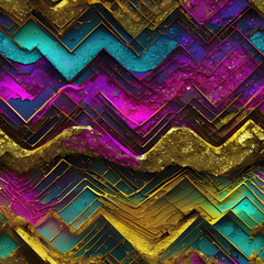 Abstract Expressionism: A Visual Symphony of Color and Form,Digital Dreamscape: Exploring the Unconscious Mind,Golden Veins: A Journey Through the Earth's Core, Neon Nebula: A Celestial Dance of Light