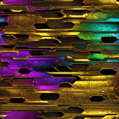 Abstract Expressionism: A Visual Symphony of Color and Form,Digital Dreamscape: Exploring the Unconscious Mind,Golden Veins: A Journey Through the Earth's Core, Neon Nebula: A Celestial Dance of Light