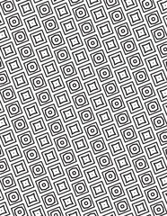 Geometric Coloring Pattern Black Lineart