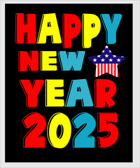 Happy new year T-shirt 03