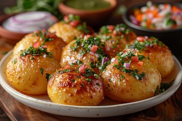Mouthwatering Golgappa Puska Street Snack