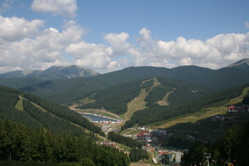 Fototapeta premium Travel to the Carpathian Mountains
