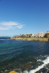 Obraz premium Old town of Alghero, Sardinia, Italy