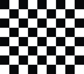 black and white checkers Marble chess board background. Checkered black