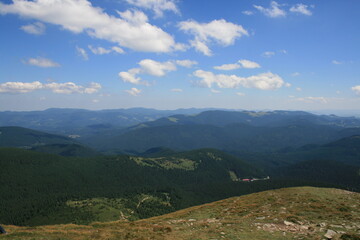 Fototapeta premium Travel to the Carpathian Mountains