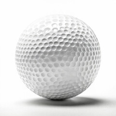 golf ball isolated on white