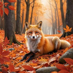 red fox vulpes
